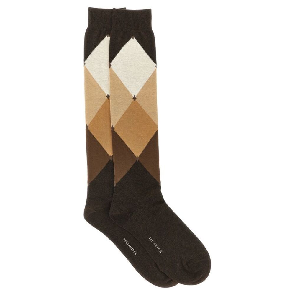 Ballantyne Men Diamond-Shaped Socks